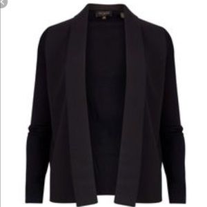 Ted Baker Faiyly Open Front Cardigan 0 Black